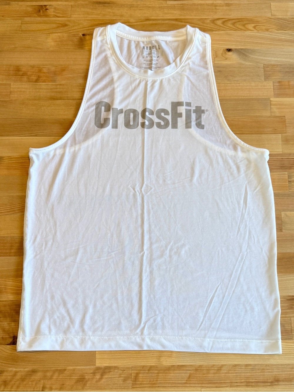 NOBULL White CrossFit Tank Top